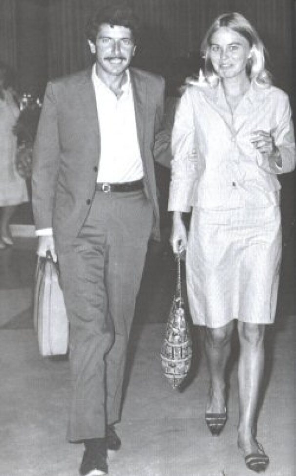 Marianne Jensen and Leonard Cohen