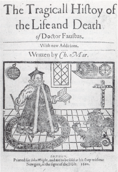 Christopher Marlow`s "Faust", first edition, 1620
